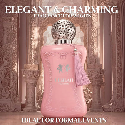 Delilah Pour Femme EDP 3.4oz | Inspired by Delina (Parfums de Marly) | Luxury Rose, Litchi & Peony Scent for Women