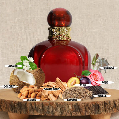 Passion Happy Spray Eau De Parfum for Women | 3.4 fl.oz | Vanilla, Almond & Coconut Scent | Long-Lasting Elegant Fragrance Inspired by Diorr Poison Women's