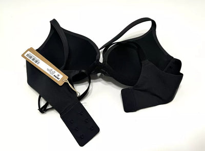 SKIMS Ultimate Push Up Bra With Raised Nipple Black / Onyx 30 A NEW